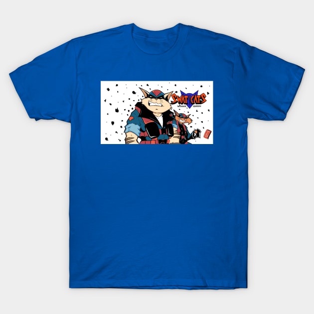 Swat Kats T-Shirt by Tazartist